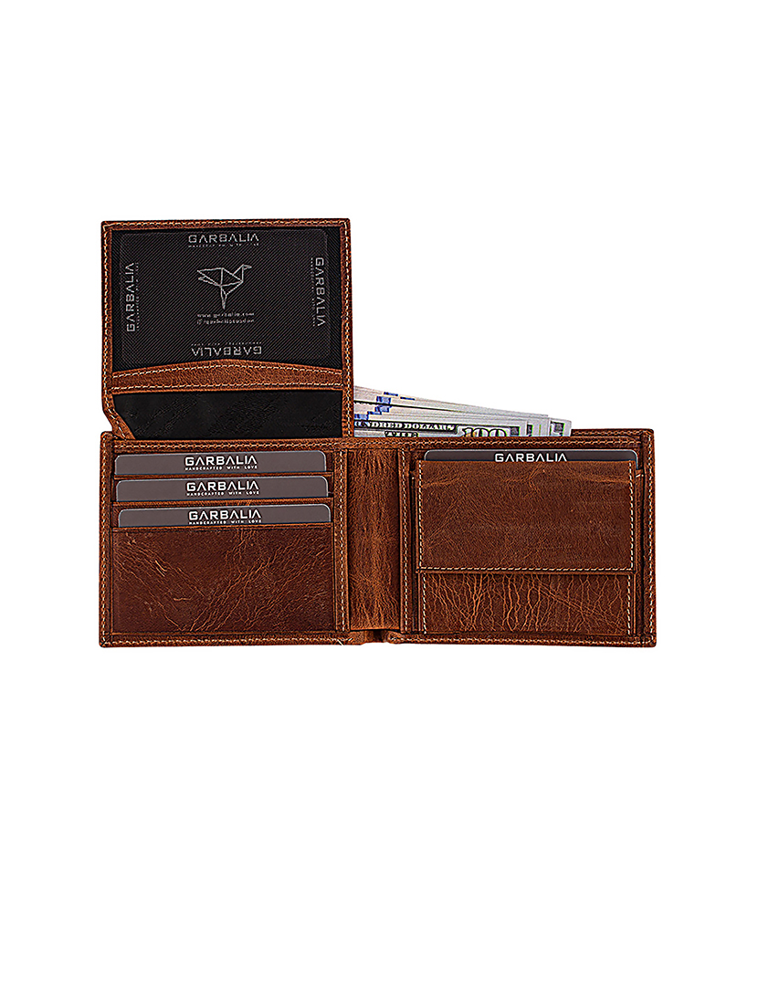 Carteira Homem Jackson Crazy Castanho