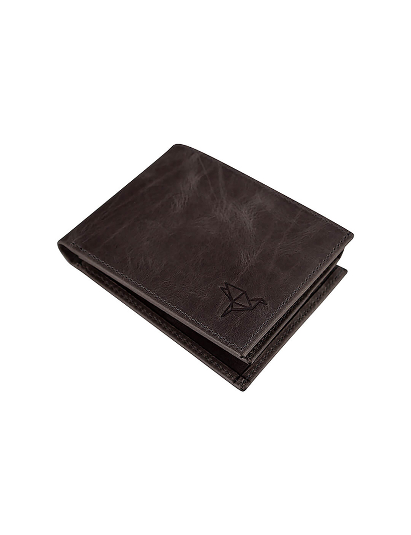 Carteira Homem Kevin Crazy Cinzento