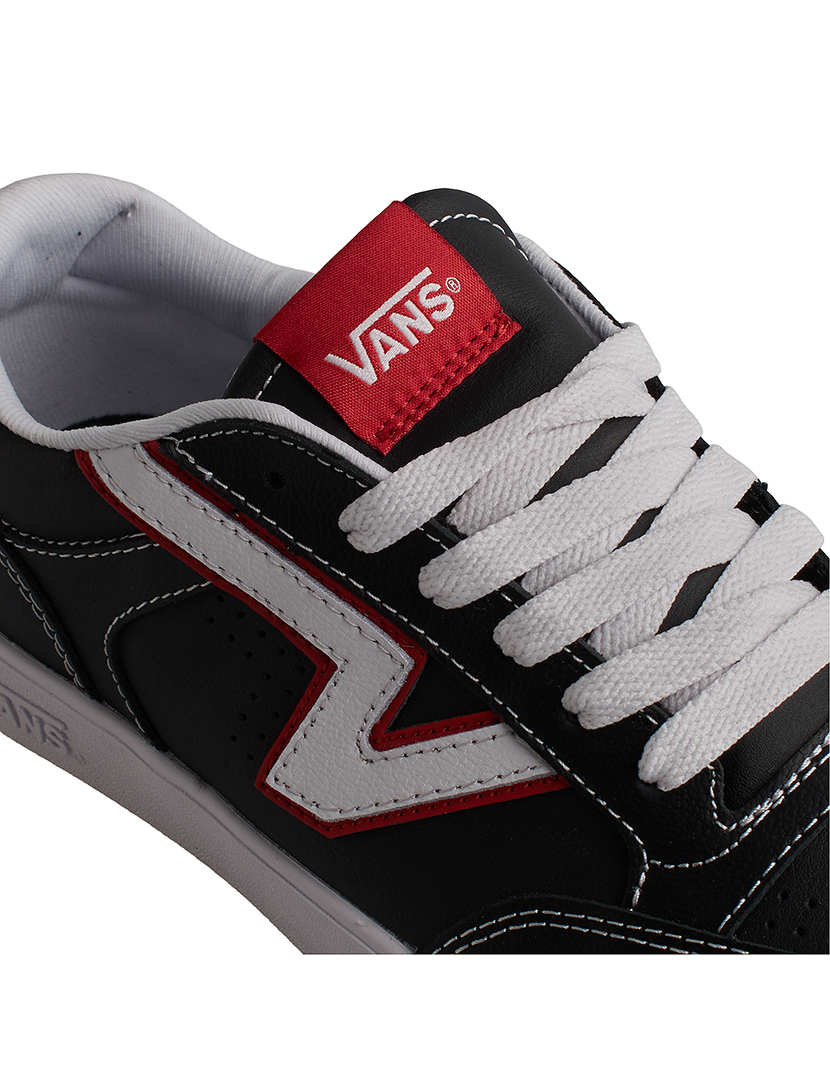 Ténis Lowland CC VN000BWB4581 Preto-Vermelho