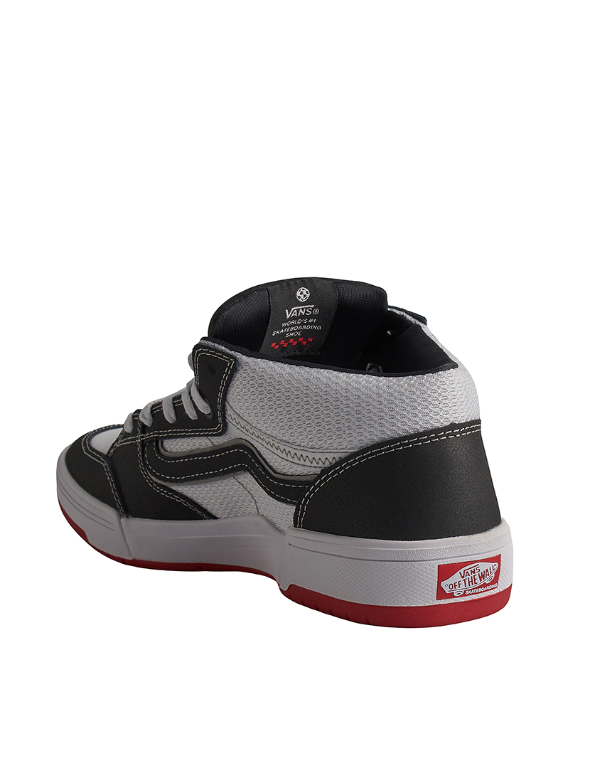 Ténis Zahba Mid VN000CBSBWT1 Branco-Preto