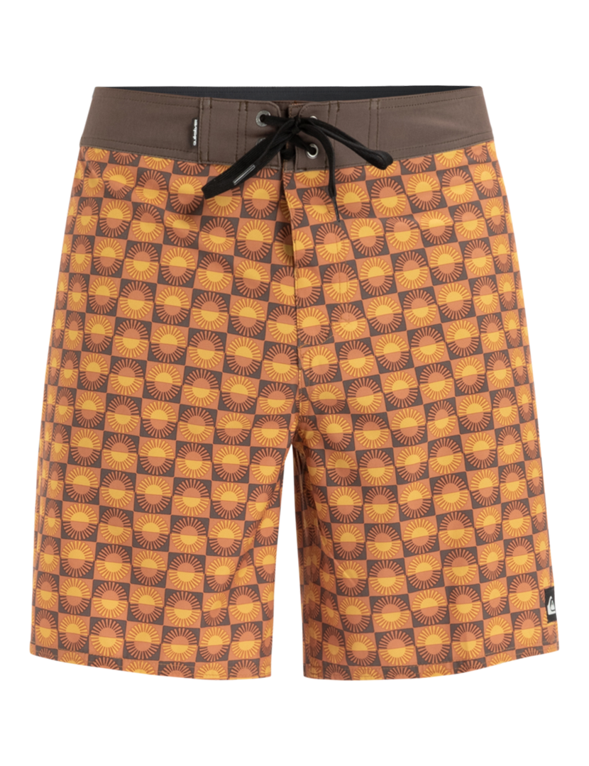 Calções Banho Homem Surfsilk Castanho