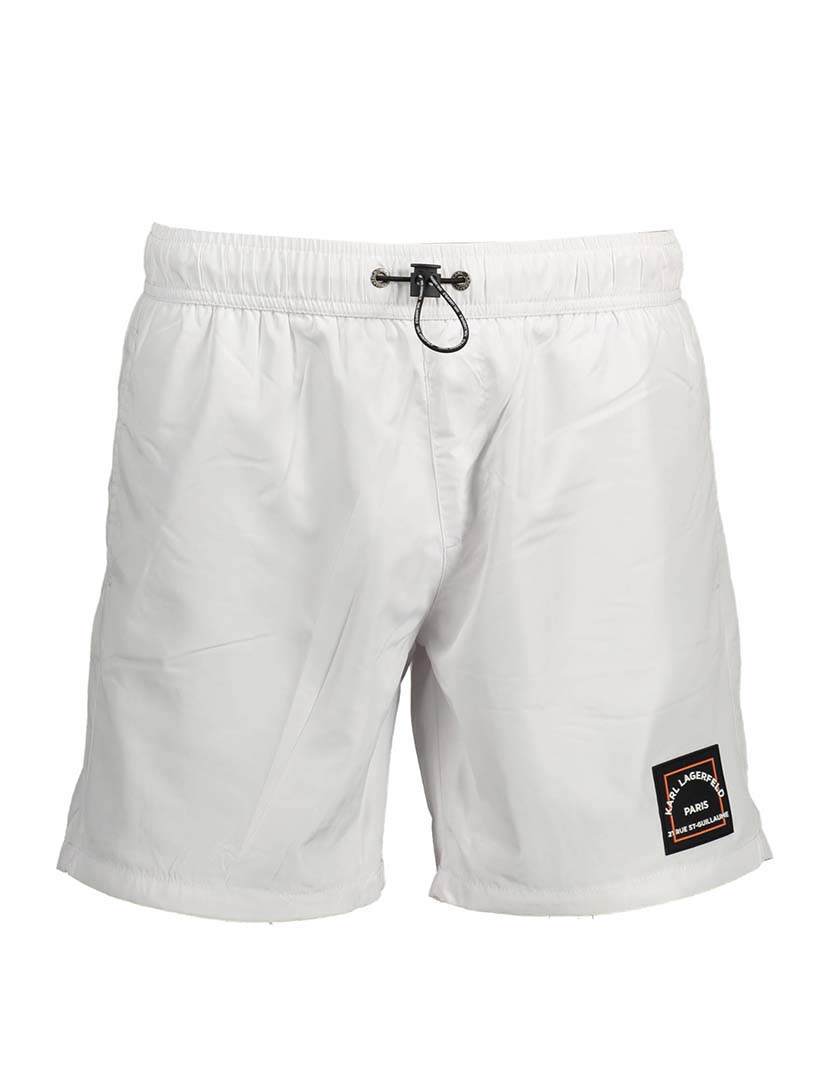 Calções Banho Homem Branco