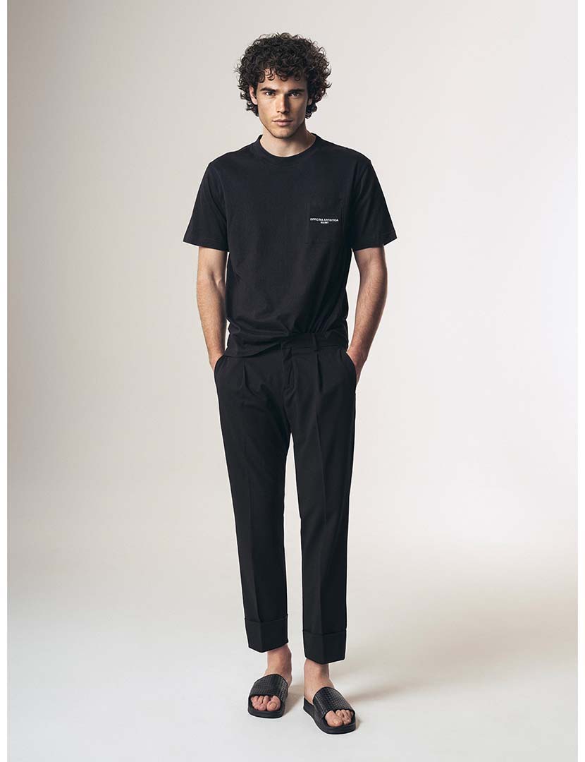 Calças Homem Chicago Preto