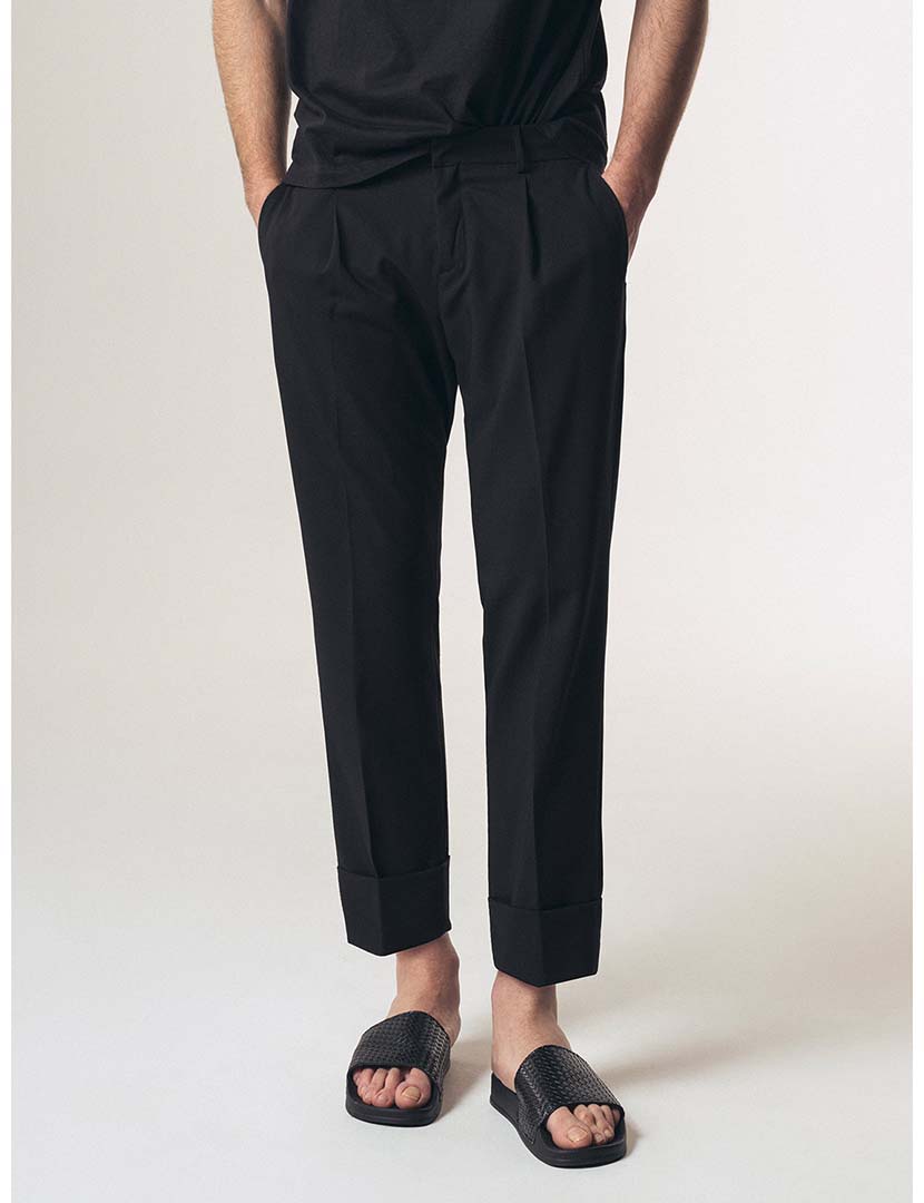 Calças Homem Chicago Preto