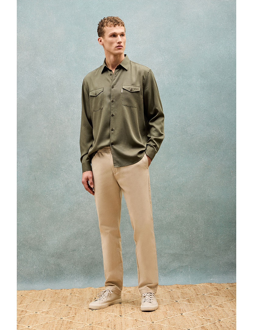 Camisa Homem Franklin Verde