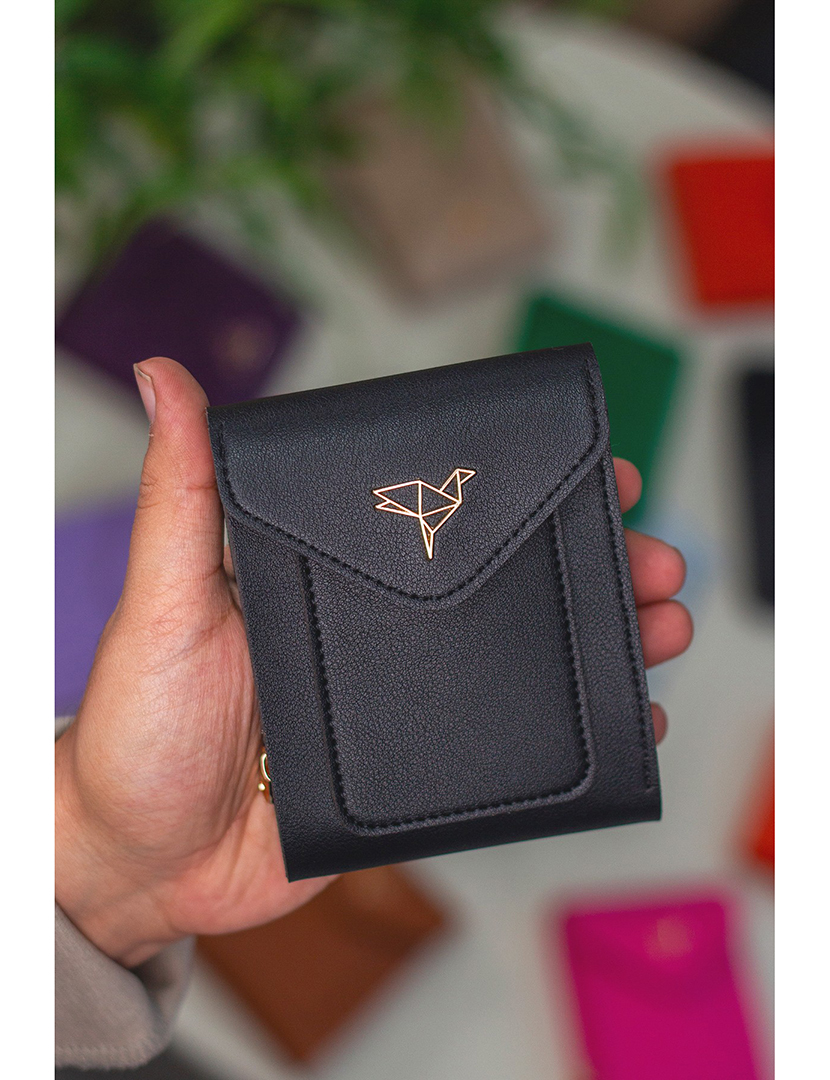 Carteira Senhora Peru Preto