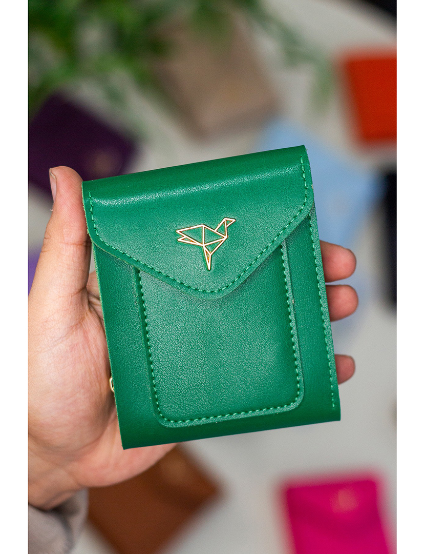 Carteira Senhora Peru Verde