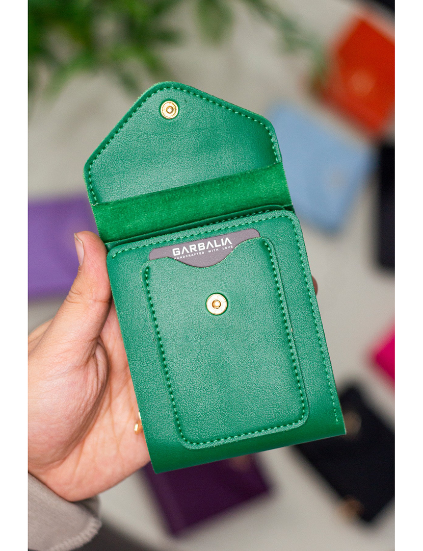 Carteira Senhora Peru Verde