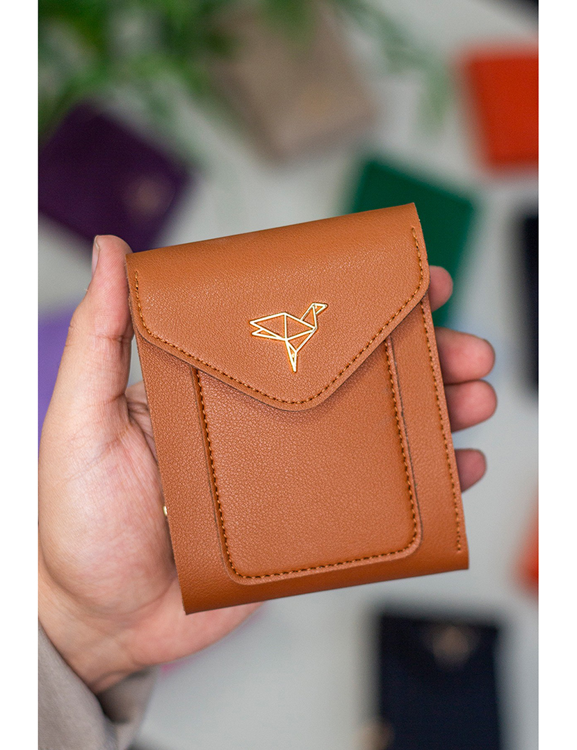 Carteira Senhora Peru Castanho