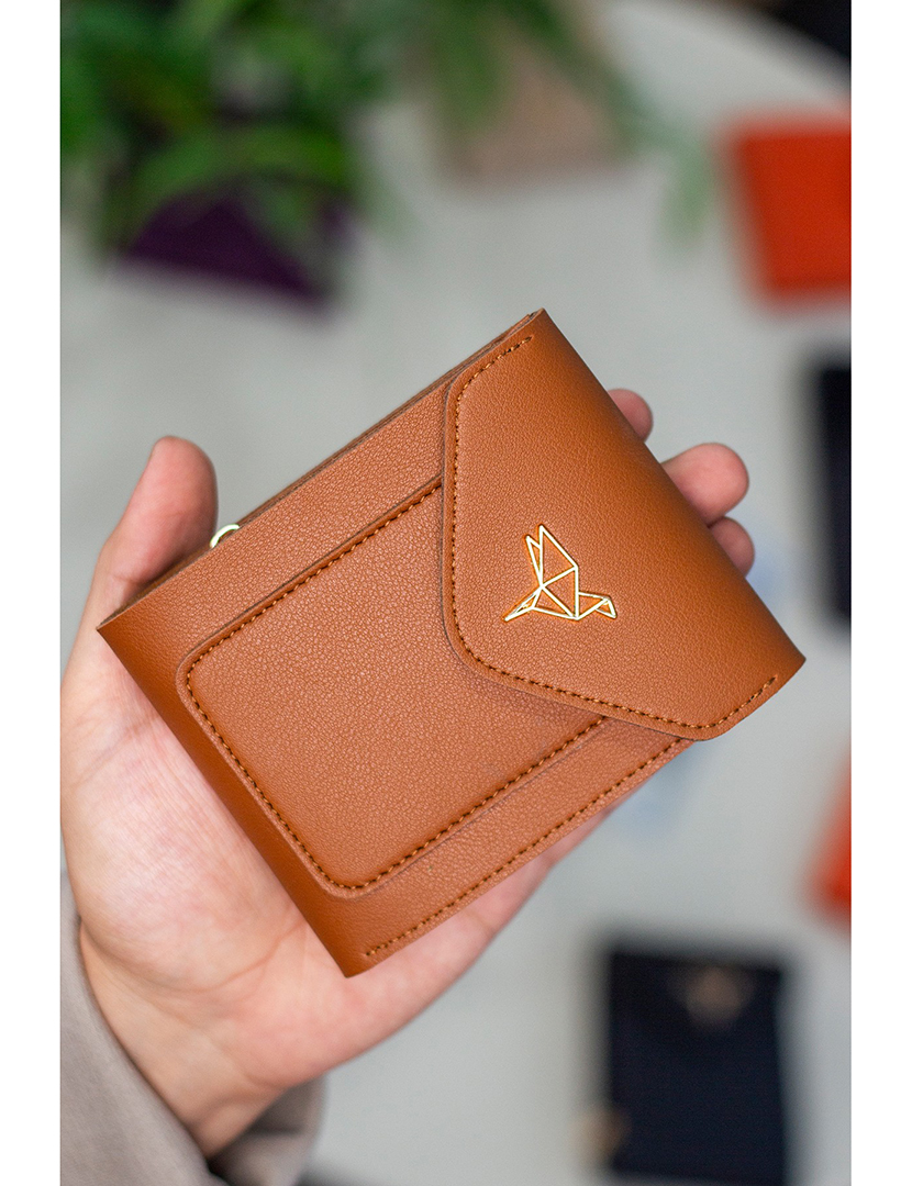 Carteira Senhora Peru Castanho