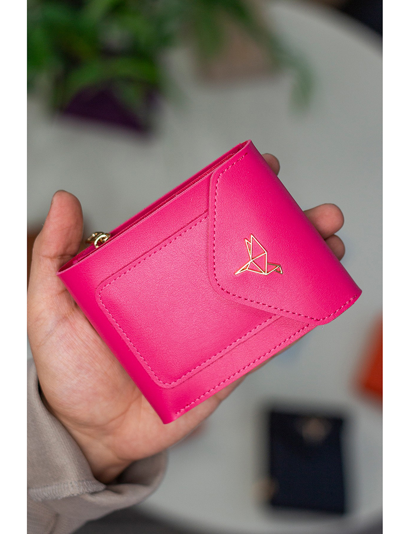 Carteira Senhora Peru Rosa