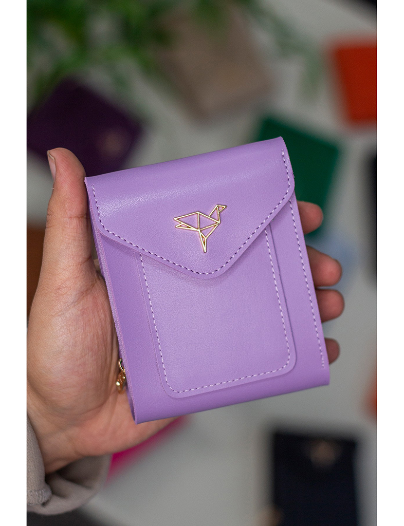 Carteira Senhora Peru Roxo