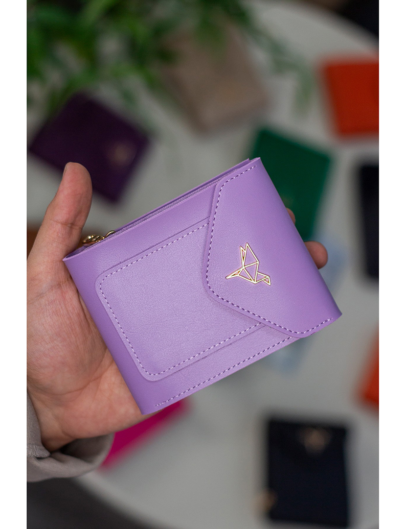 Carteira Senhora Peru Roxo