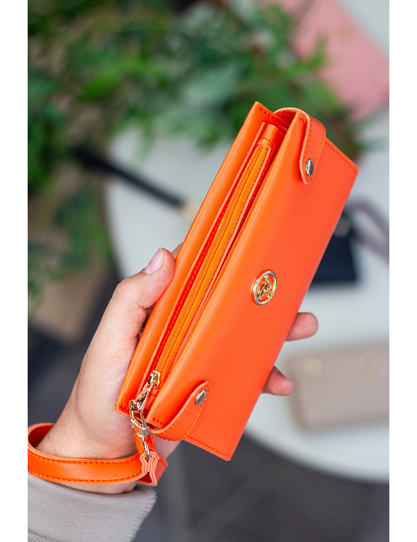 Carteira Senhora Tiran Laranja