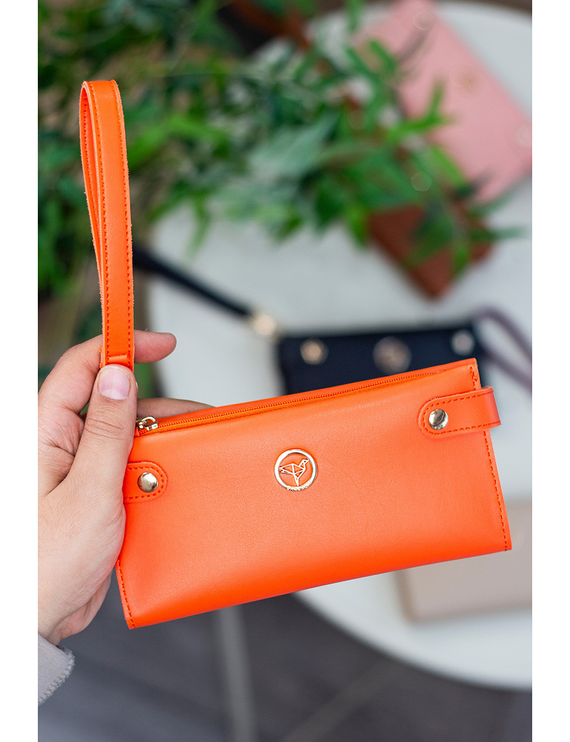 Carteira Senhora Tiran Laranja