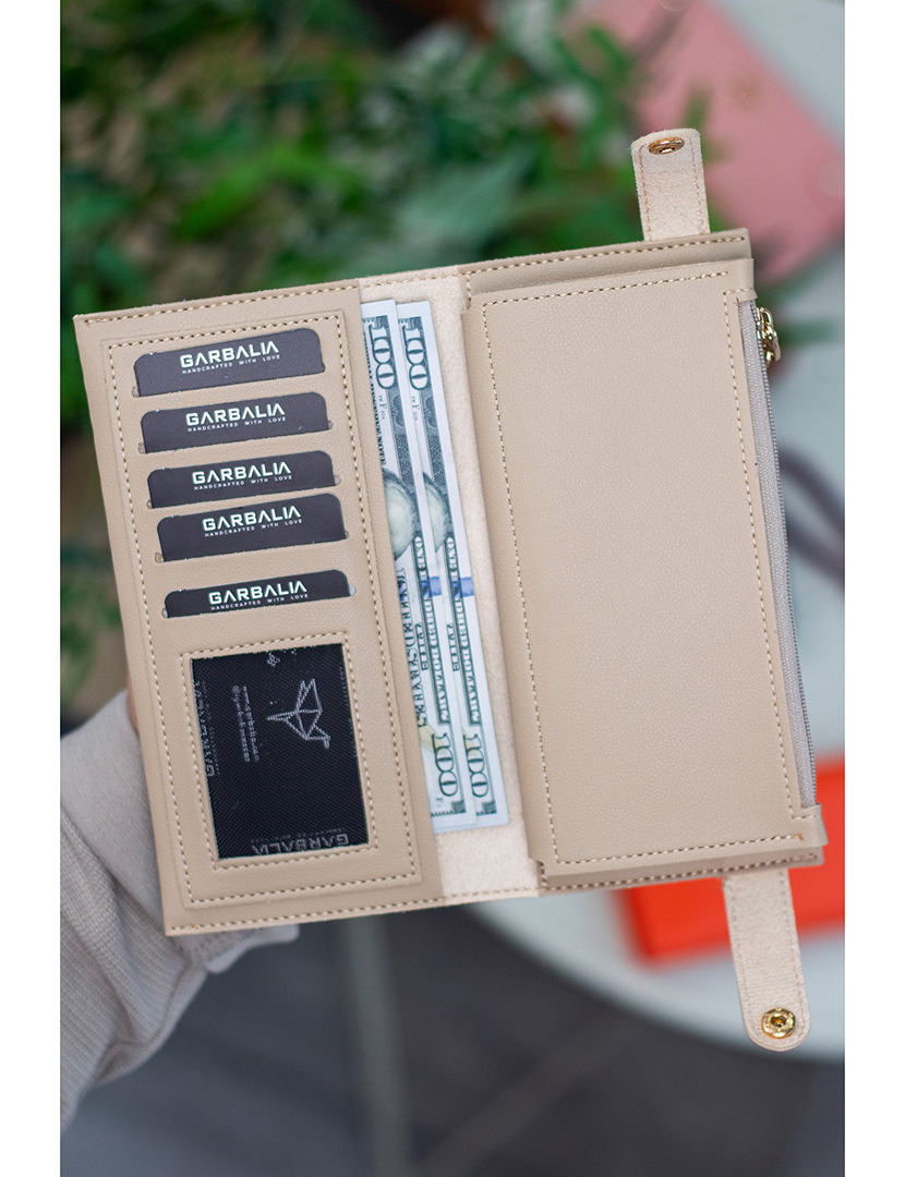 Carteira Senhora Tiran Bege