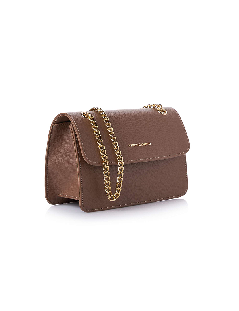 Mala Ombro Senhora Lanciano Castanho Claro