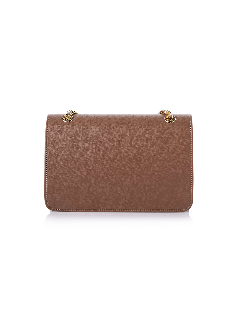 Mala Ombro Senhora Lanciano Castanho Claro