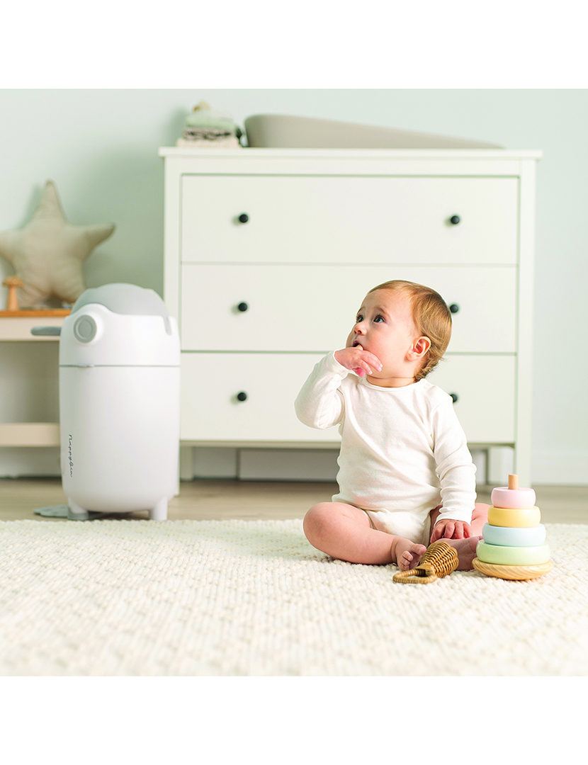 Recipiente Fraldas Branco