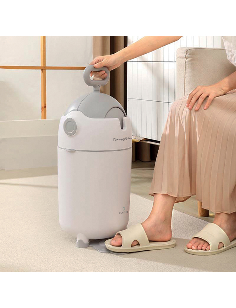 Recipiente Fraldas Branco