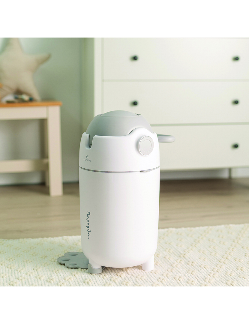 Recipiente Fraldas Branco