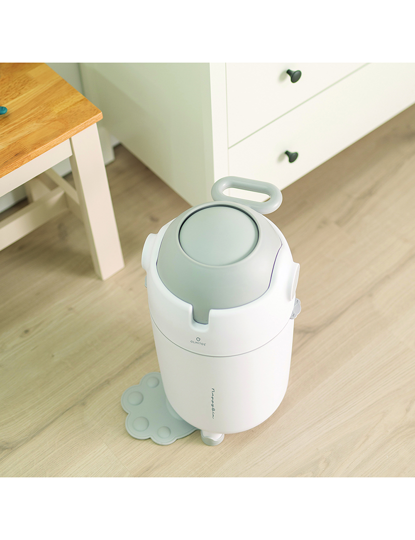 Recipiente Fraldas Branco