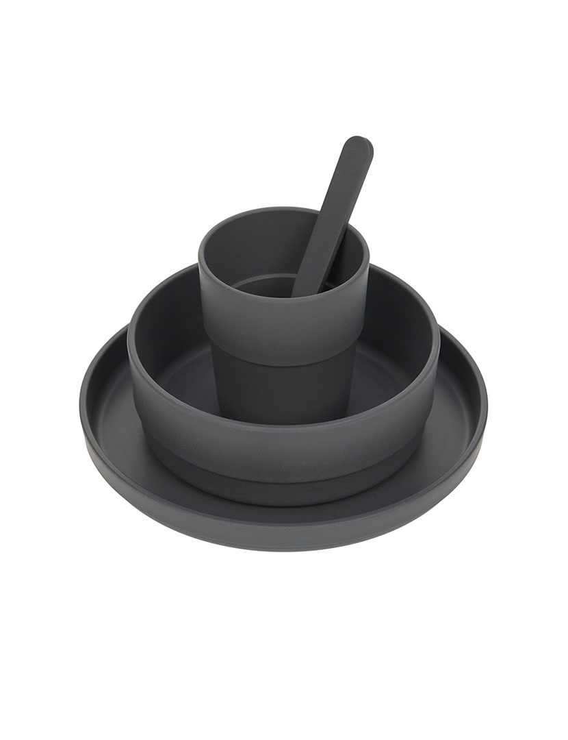 Conjunto Serviço de Mesa Preto