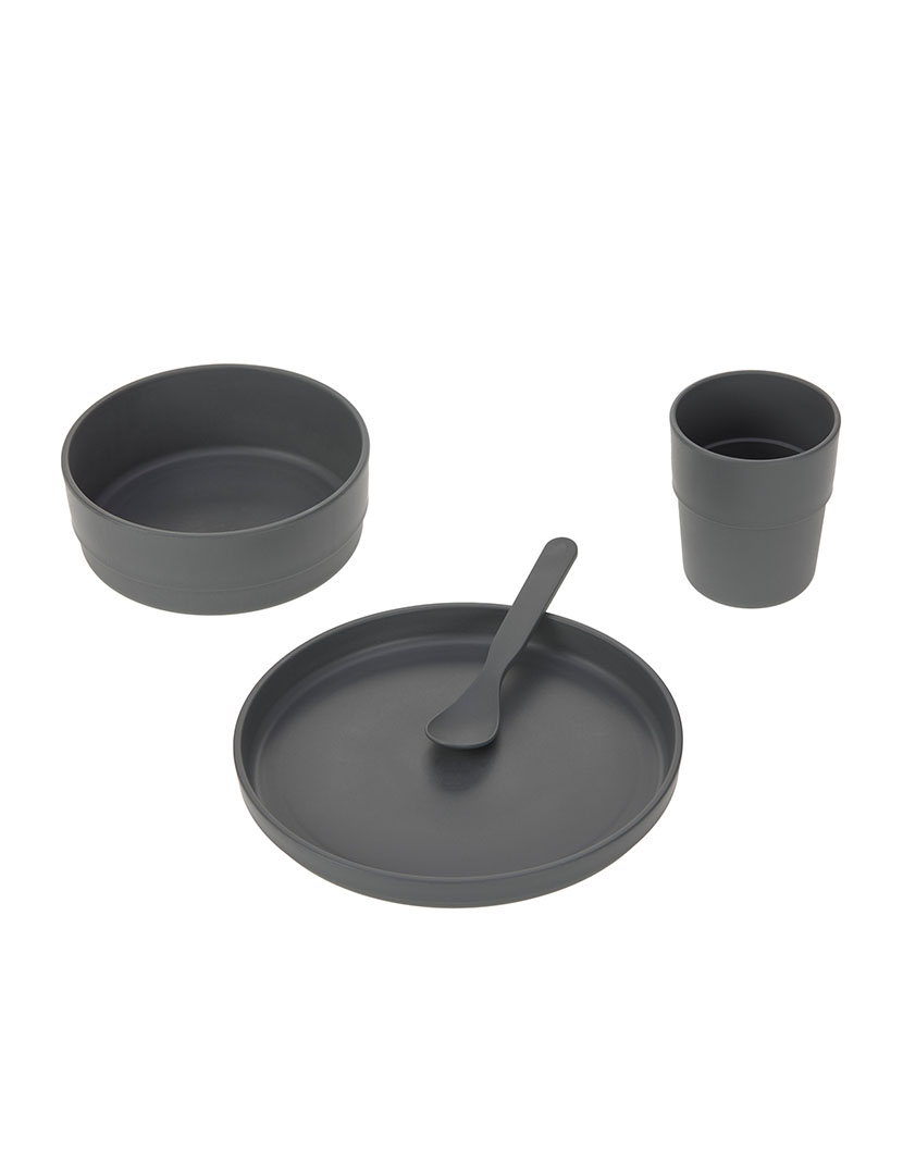Conjunto Serviço de Mesa Preto