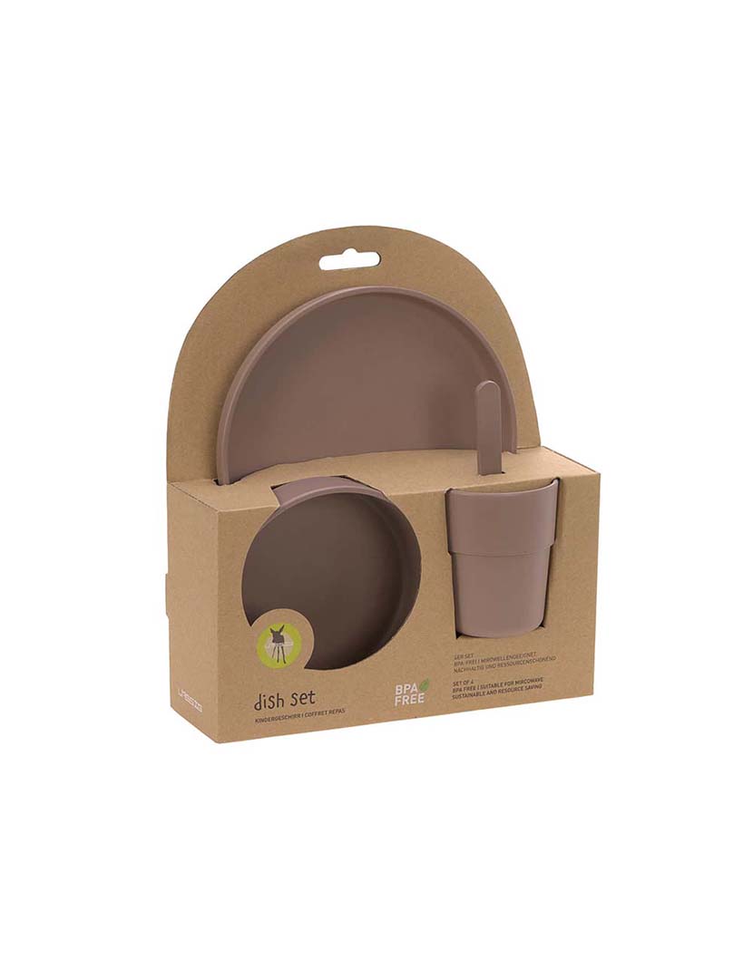 Conjunto Serviço de Mesa Castanho