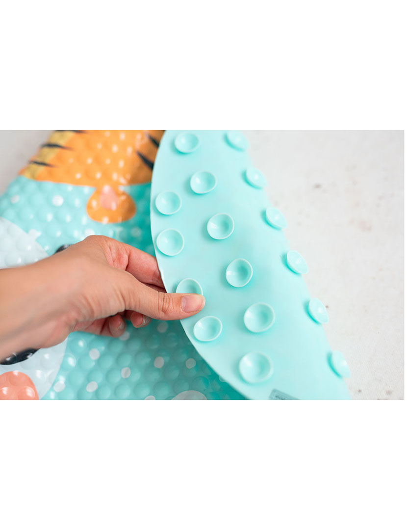 Tapete Banho Panda e Tigre