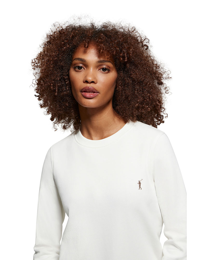 Sweatshirt Rigby Go W B Fl Il Ecru