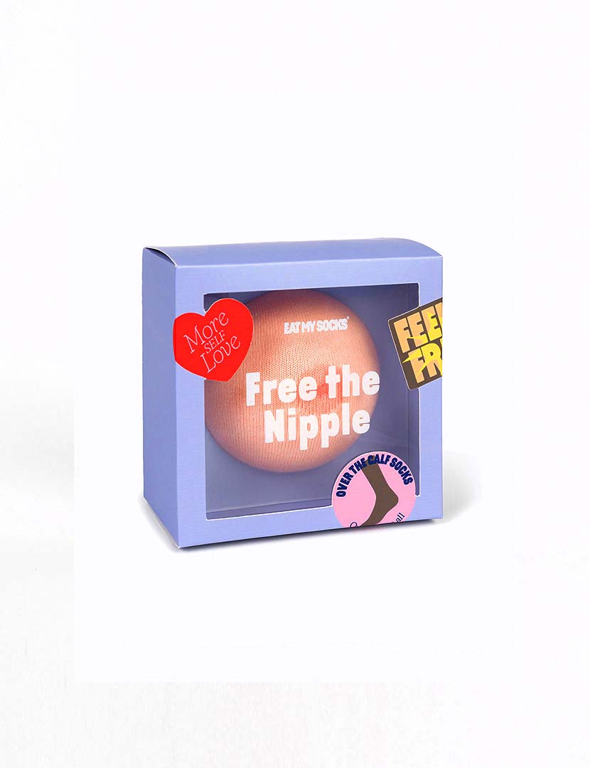 Meias Free The Nipple Branco 