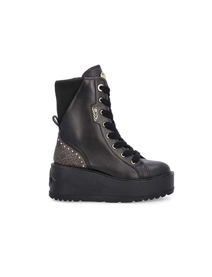 Botas Plataforma Preto