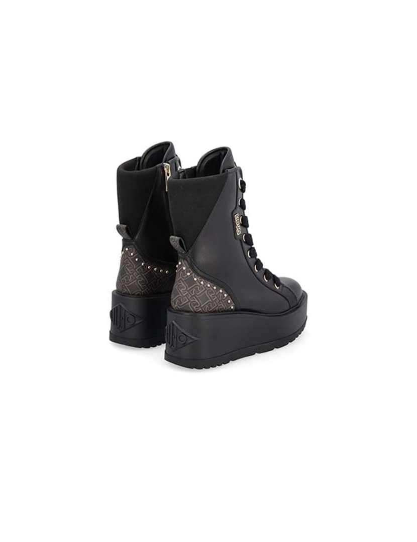Botas Plataforma Preto
