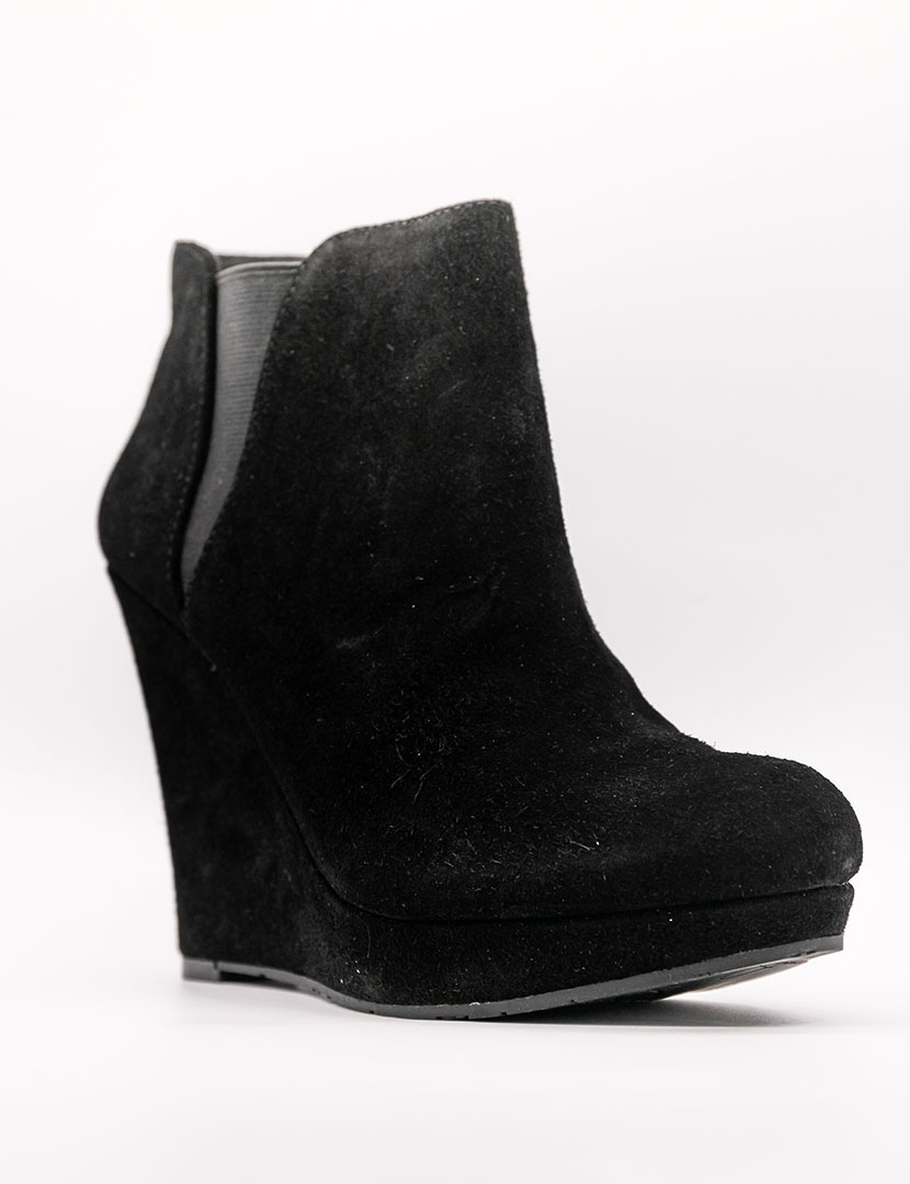Botins Cunha Cavanah Preto