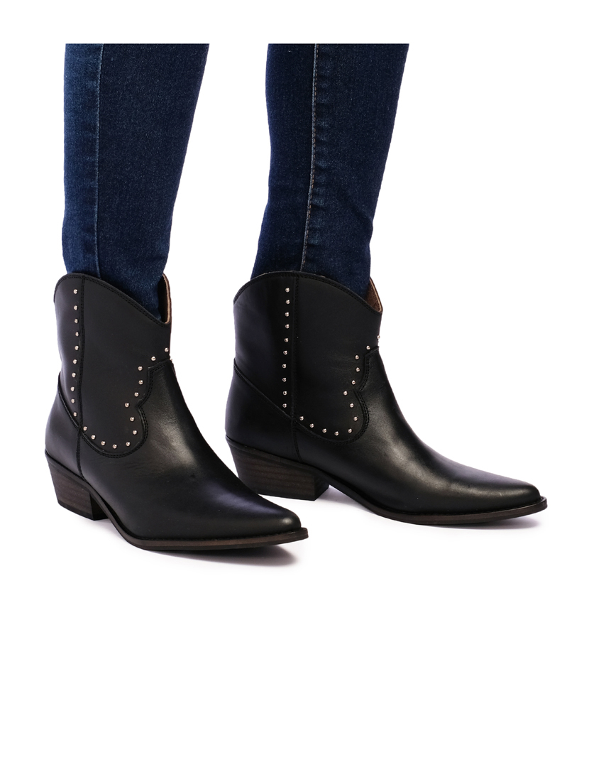 Botins Cowboy Preto