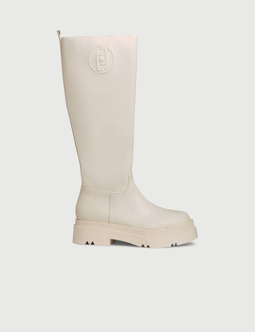 Botas Compridas Bege