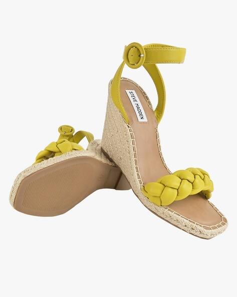 Sandálias Cunha Novah Amarelo