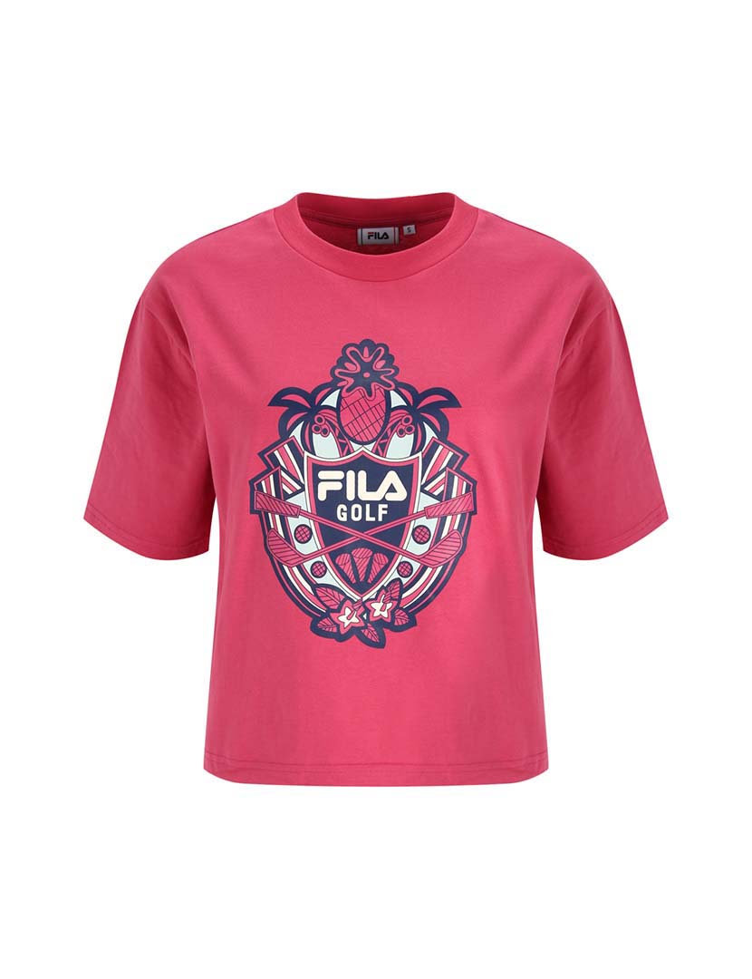 T-Shirt Crop Top Rosa