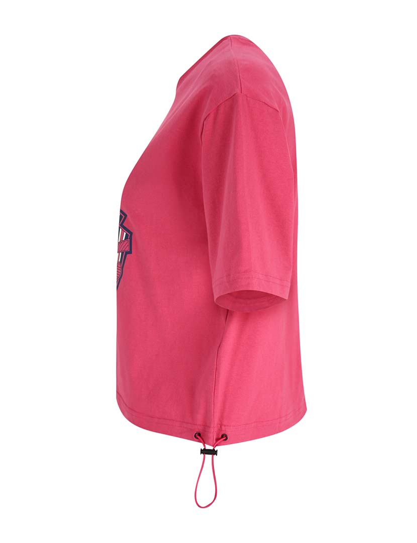 T-Shirt Crop Top Rosa