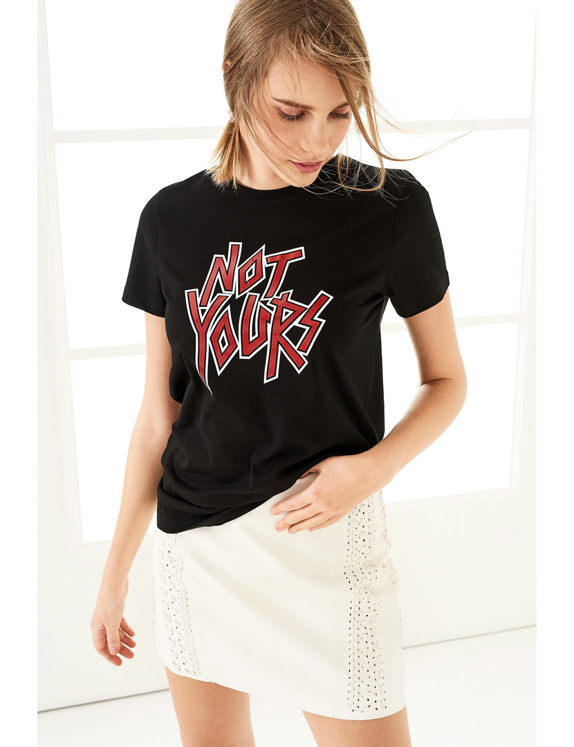 T-Shirt Senhora Preto