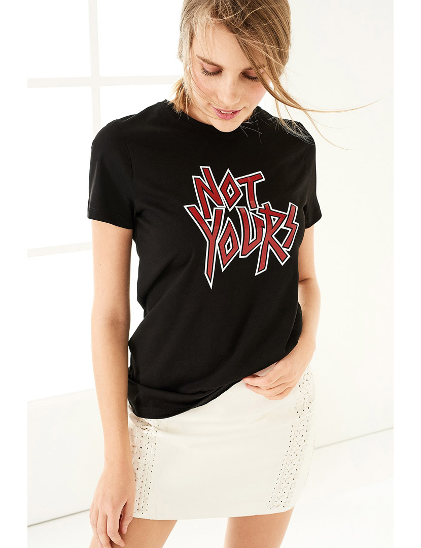 T-Shirt Senhora Preto