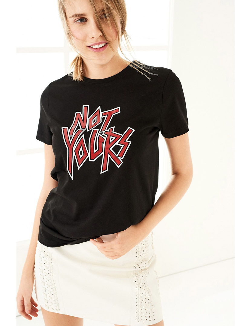 T-Shirt Senhora Preto