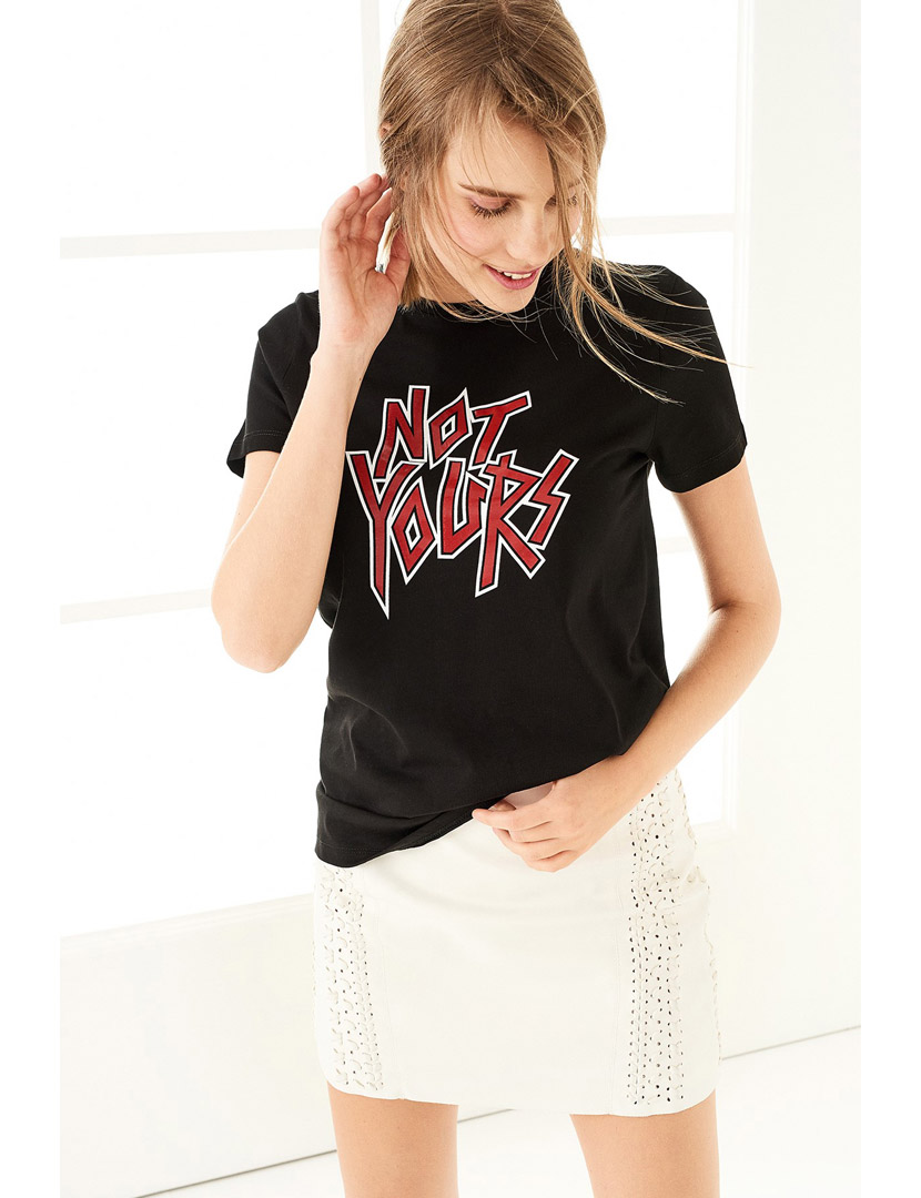 T-Shirt Senhora Preto