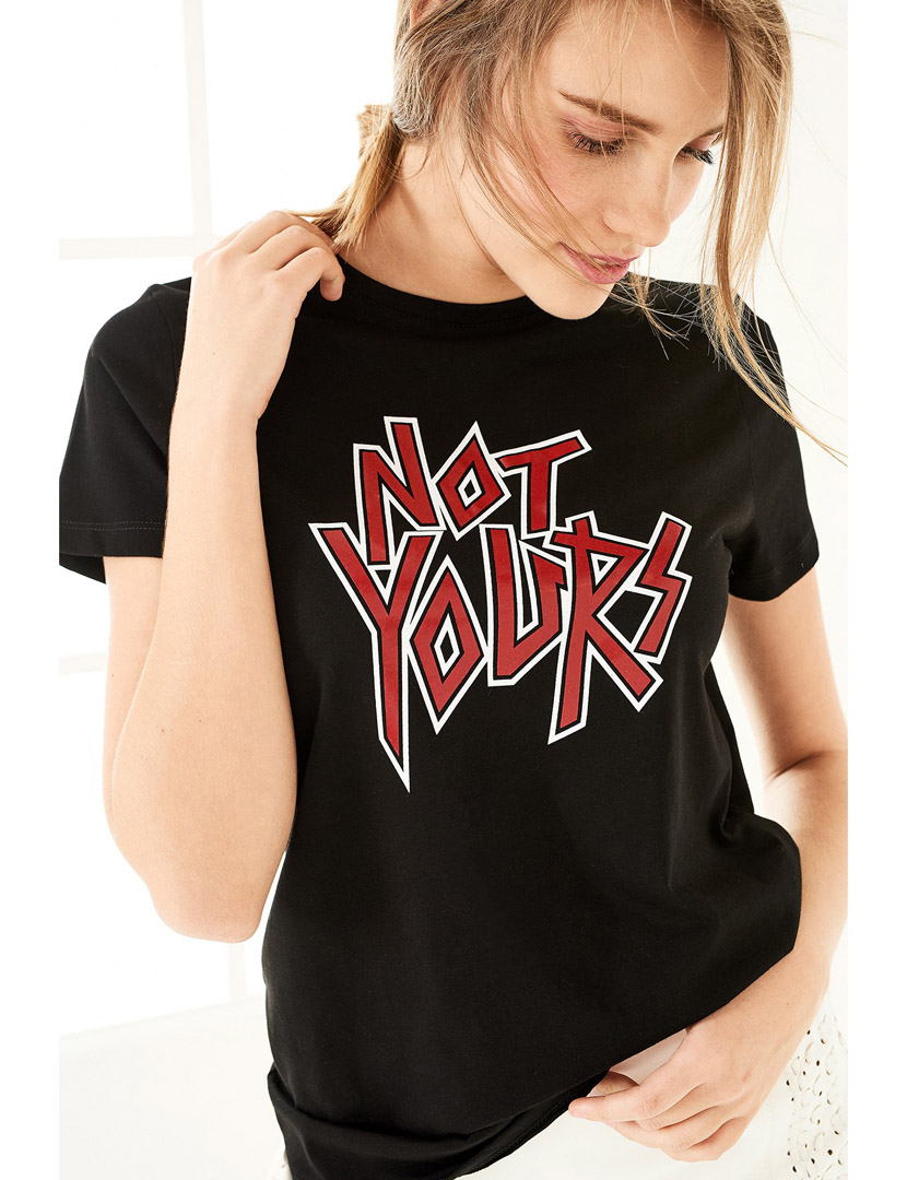 T-Shirt Senhora Preto