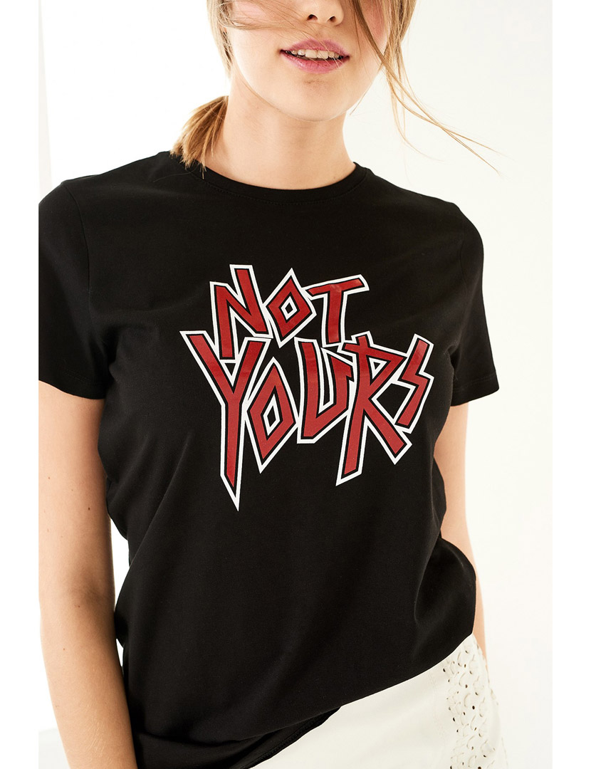 T-Shirt Senhora Preto