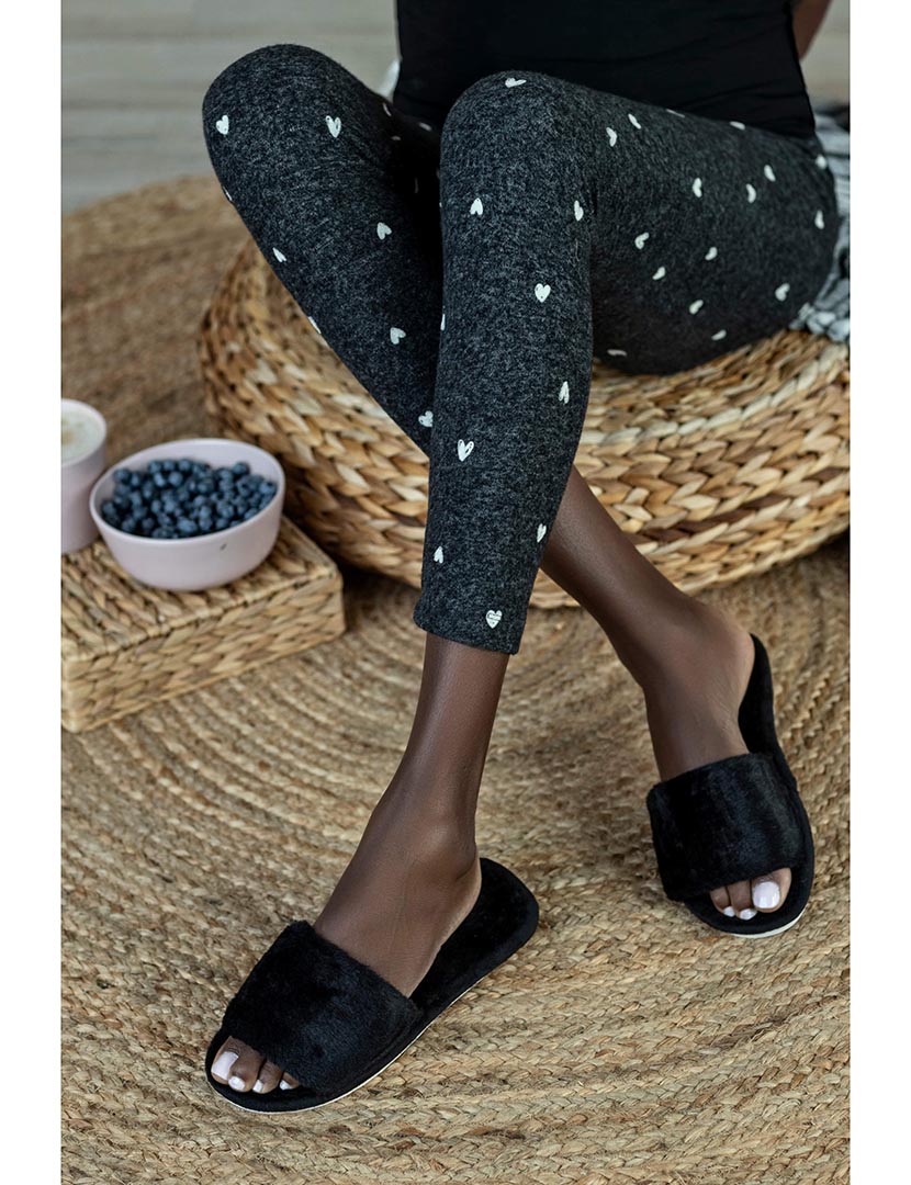 Chinelo de Casa Feminino Preto