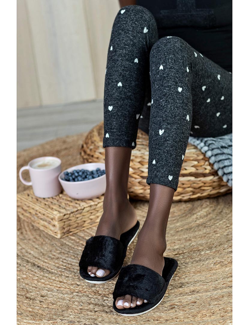 Chinelo de Casa Feminino Preto