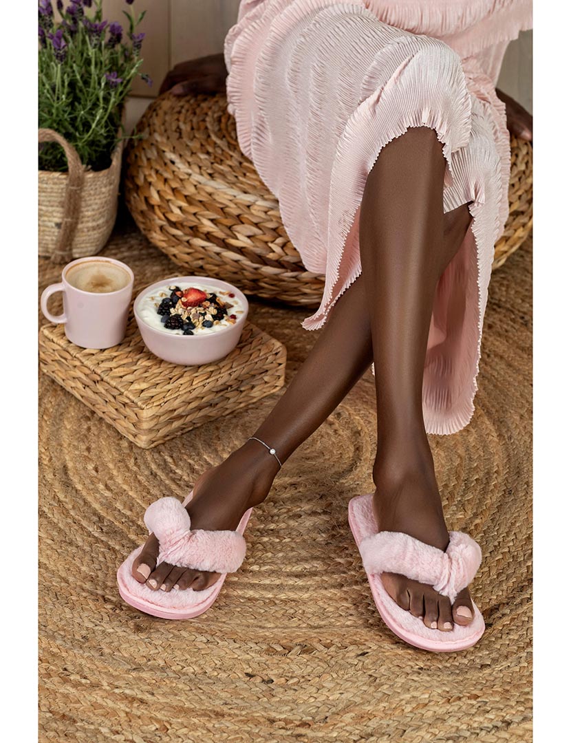 Chinelo de Casa Feminino Rosa