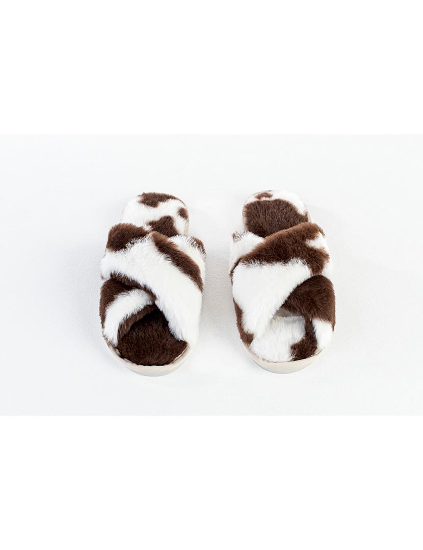 Chinelo de Casa Feminino Castanho